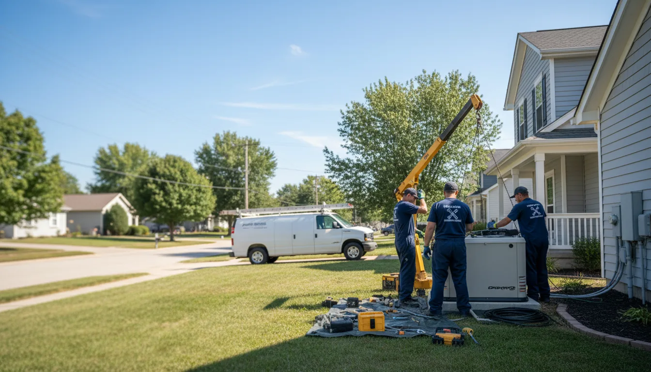 Generator Installation in Van Vleck, TX near me